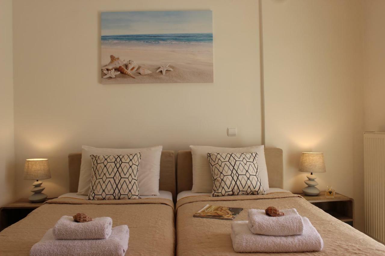Amazing Beachfront Apartment In Hersonissos Dış mekan fotoğraf